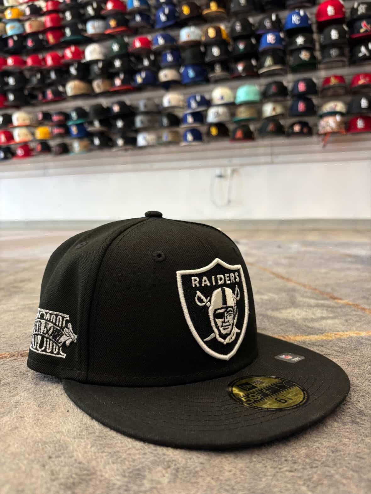 LV RAIDERS SUPERBOWL EDITION FITTED HAT